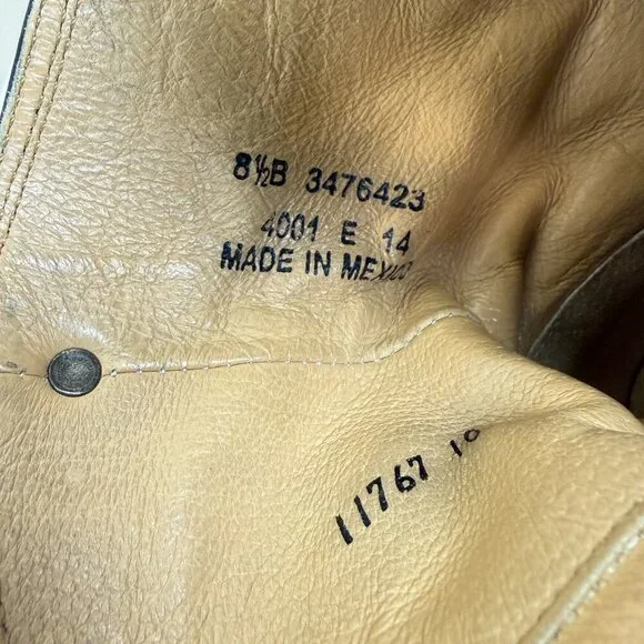 Frye Harness Black Leather Short Ankle Boots - Picture 9 of 12